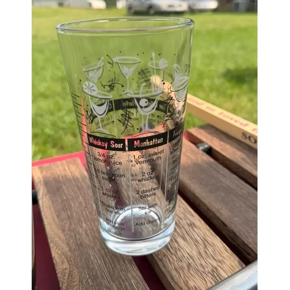 New Libby 3 Piece Cocktail Shaker Set - No Box